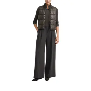 Sleeveless Gilet with Knitted Collar Women's COMMA image-6