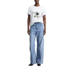 Women's Artistic Pattern T-Shirt COMMA image-6