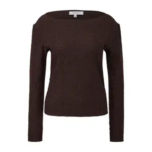 Lightweight High Neck Long Sleeve Structured T-Shirt Women COMMA image-0