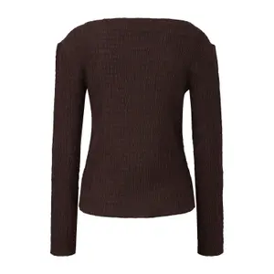 Lightweight High Neck Long Sleeve Structured T-Shirt Women COMMA image-1
