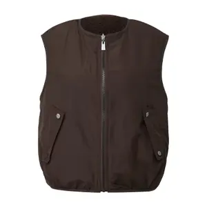 Women's sleeveless fleece jacket COMMA image-0