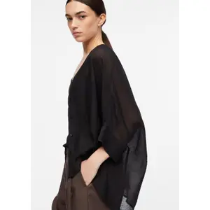 Women's oversize blouse COMMA image-3