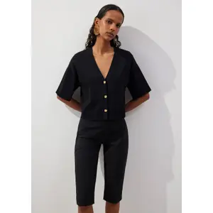Women's oversize blouse COMMA image-6