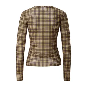 Women's long-sleeved mesh T-shirt COMMA image-1