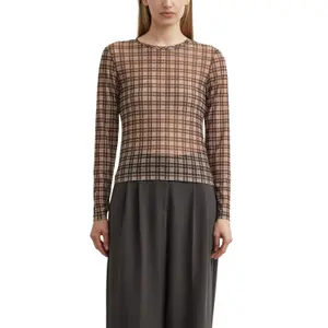 Women's long-sleeved mesh T-shirt COMMA image-2