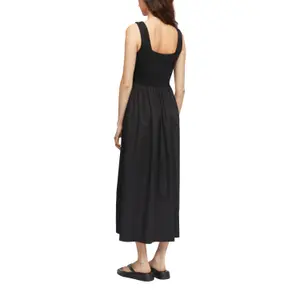 V-Neck Fabric Blend Dress for Women COMMA image-5