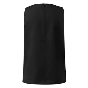 Women's Fluid Top in Viscose Blend with Worn Effect COMMA image-1