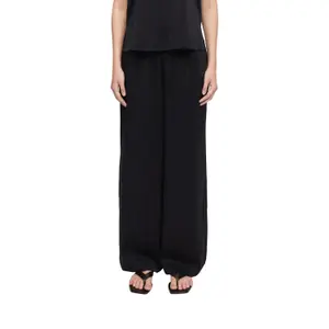 Women's Viscose Twill Trousers COMMA Wide-Leg image-2