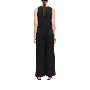 Women's Viscose Twill Trousers COMMA Wide-Leg image-5