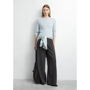 Women's Alpaca Blend Crew Neck Jumper COMMA image-5