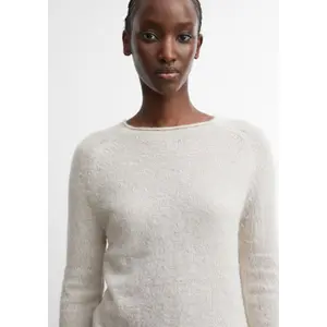 Women's Alpaca Blend Crew Neck Jumper COMMA image-3