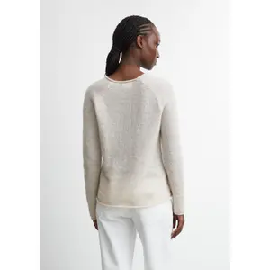 Women's Alpaca Blend Crew Neck Jumper COMMA image-4