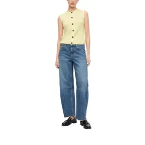 Women's Sleeveless Alpaca Blend Cardigan COMMA image-6