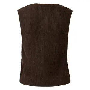 Women's Sleeveless Alpaca Blend Cardigan COMMA image-1