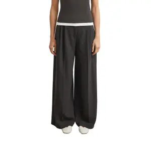 Pleated trousers for women COMMA Wide-Leg image-2