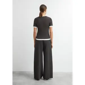 Pleated trousers for women COMMA Wide-Leg image-4
