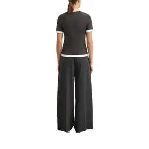 Pleated trousers for women COMMA Wide-Leg image-5
