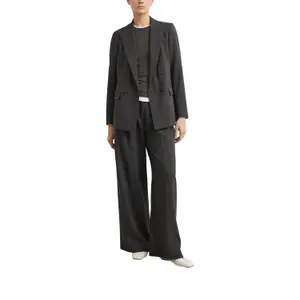 Pleated trousers for women COMMA Wide-Leg image-6