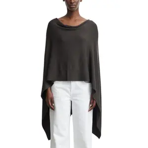 Women's Knit Poncho COMMA image-2