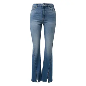 High-Waisted Bootcut & Flare Five-Pocket Jeans for Women COMMA image-0