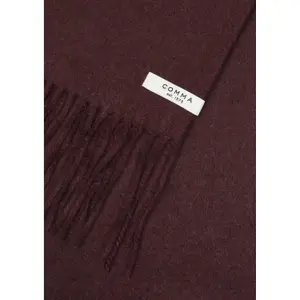 Women's Double-Faced Fringe Scarf COMMA image-2