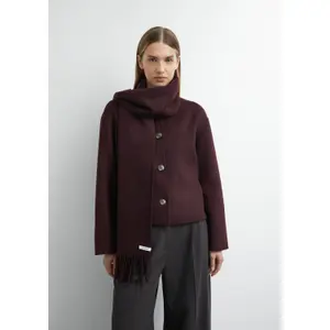 Women's Double-Faced Fringe Scarf COMMA image-3