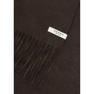 Women's Double-Faced Fringe Scarf COMMA image-2