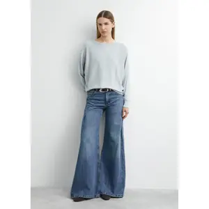 Women's Fine Knit Batwing Boat Neck Pullove COMMA image-5