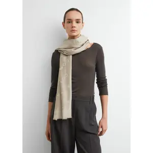 Women's scarf COMMA Logo Shawl image-3