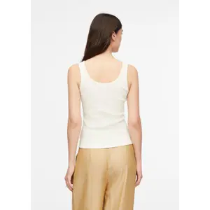 Women's ribbed tank top COMMA image-4
