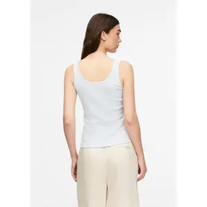 Women's ribbed tank top COMMA image-4