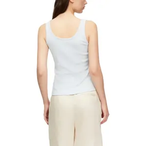Women's ribbed tank top COMMA image-5