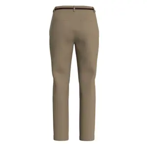 Women’s Cropped Tapered Chino Suit Trousers COMMA image-1