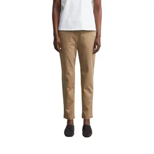 Women’s Cropped Tapered Chino Suit Trousers COMMA image-2