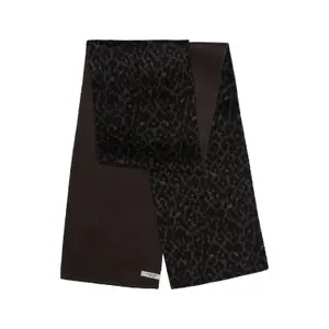 Double-Faced Jacquard Scarf for Women COMMA image-5