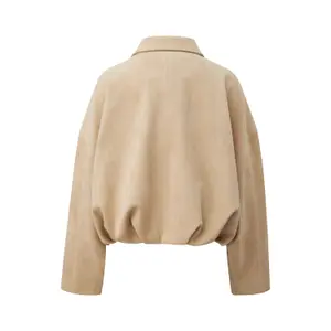 Short Velvet Effect Jacket Women COMMA image-1