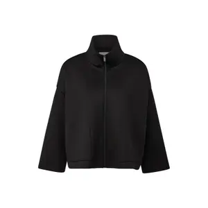 Women's Short Zip-Up Jacket with Long Sleeves COMMA image-0