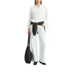 Women's Chiffon Structured Blouse with Ruffled Sleeves COMMA image-6