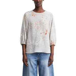 Women's All-Over Print Blouse COMMA image-2
