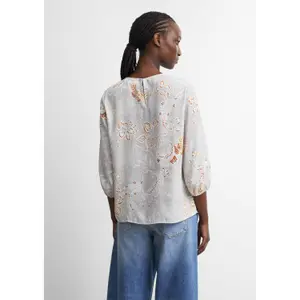 Women's All-Over Print Blouse COMMA image-4