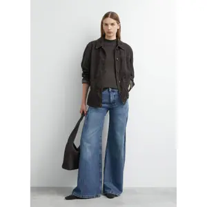 Short Sleeve Fine Knit High Neck Woman Top COMMA image-5