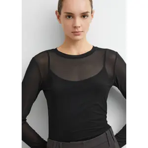 Women's Long Sleeve Knit T-Shirt COMMA image-3