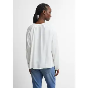 Blouse with Refined Ruffles and Flounces for Women COMMA image-4