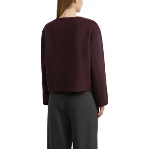 Kurtka rewersyjna z odczepianym szalikiem damska COMMA image-3