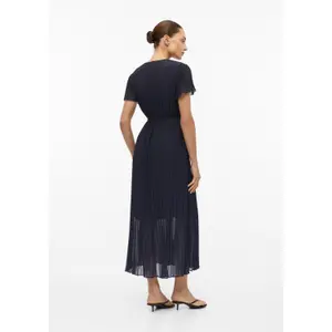Pleated dress for women COMMA image-2