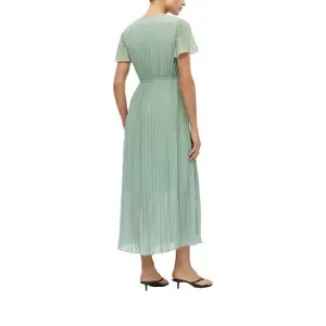 Pleated dress for women COMMA image-3