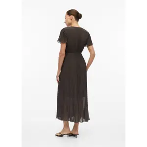 Pleated dress for women COMMA image-2