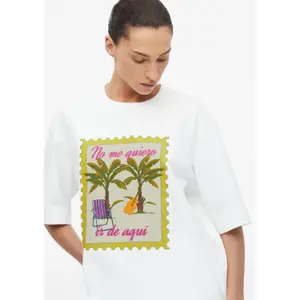 Women's oversized T-shirt COMMA image-1