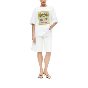 Women's oversized T-shirt COMMA image-4