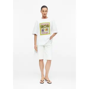 Women's oversized T-shirt COMMA image-5